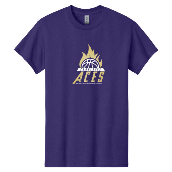 Charlotte Aces Heavy Cotton 100% Cotton T Shirt Thumbnail